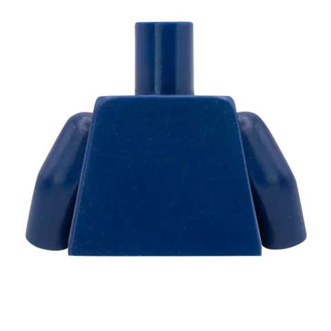 Buttoned Up Tuxedo with Bowtie - Custom Design Minifigure Torso