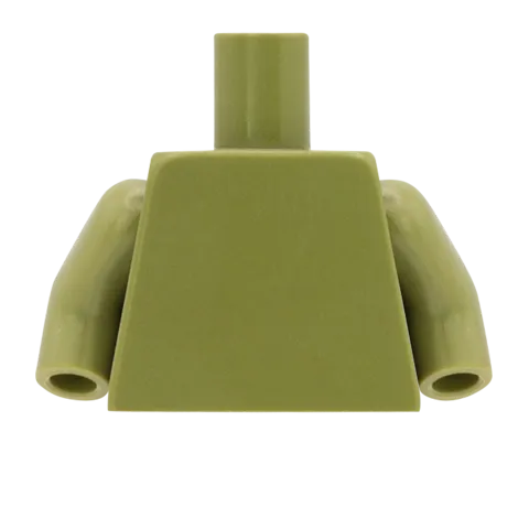 Buttoned Up Tuxedo with Bowtie - Custom Design Minifigure Torso