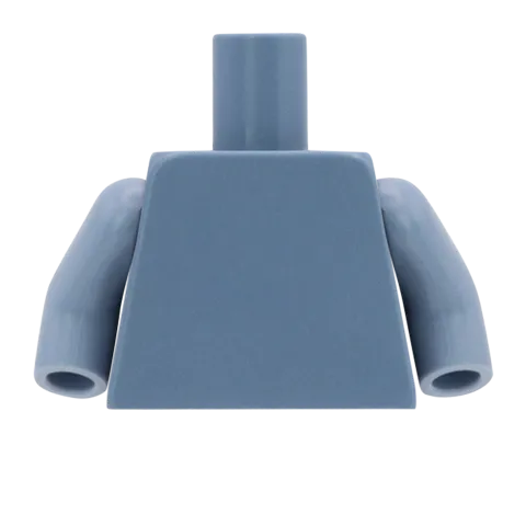 Buttoned Up Tuxedo with Bowtie - Custom Design Minifigure Torso