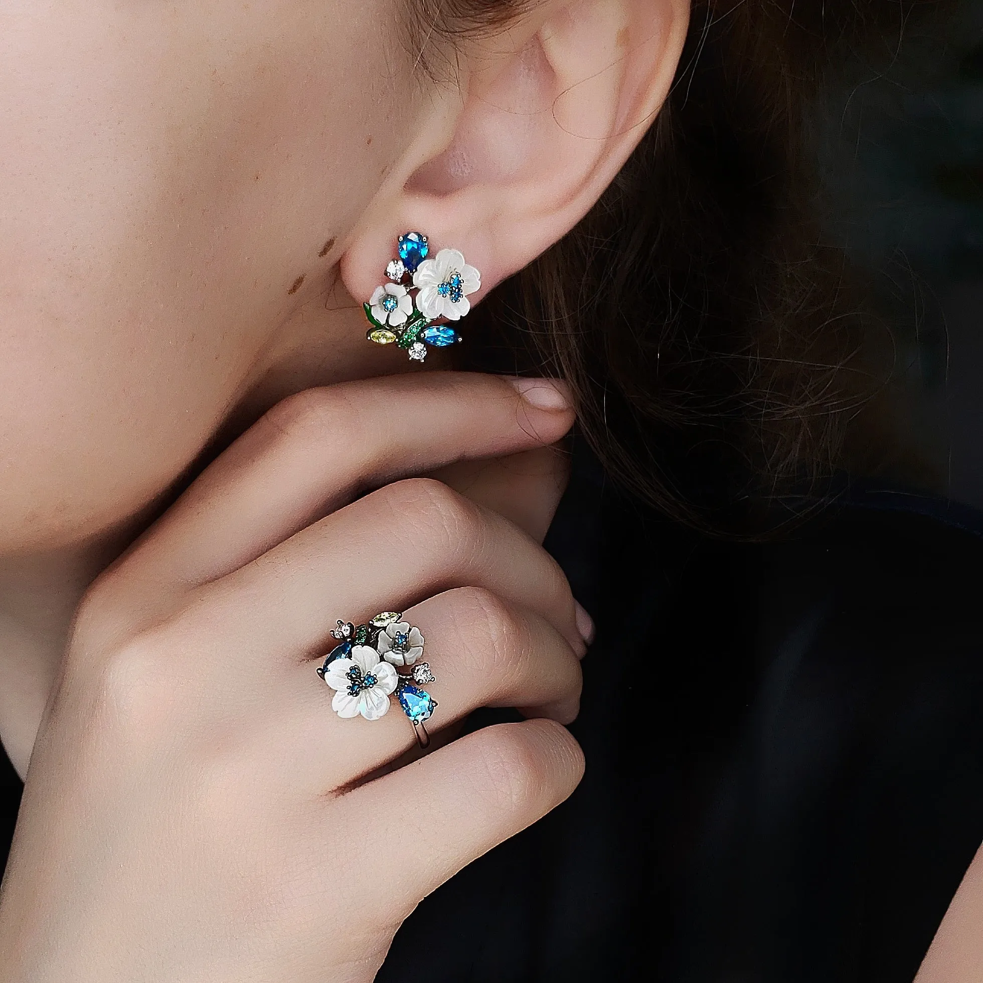 Celeste Bouquet Earrings