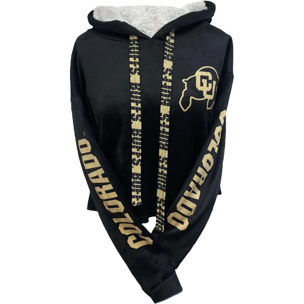 Colorado Boulder Varsity Furry Hoodie