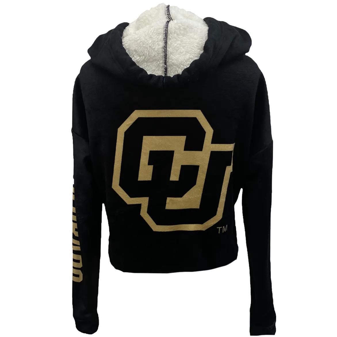 Colorado Boulder Varsity Furry Hoodie