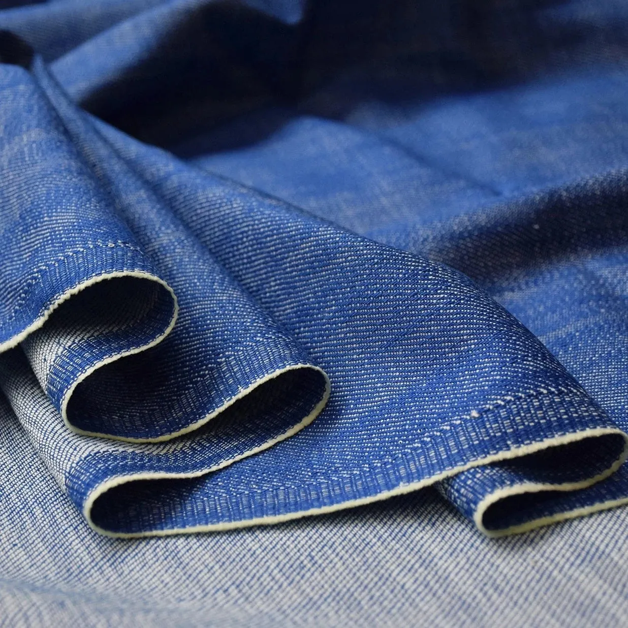 Cousette - Bright Blue Soft Cotton Denim