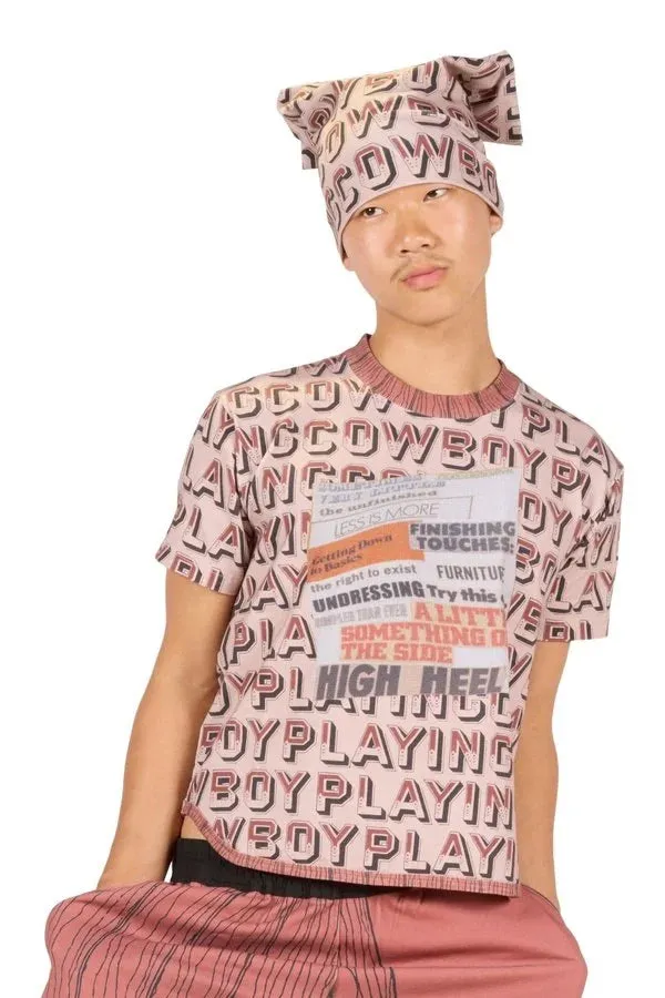 Cowboy Unisex T-shirt Jersey