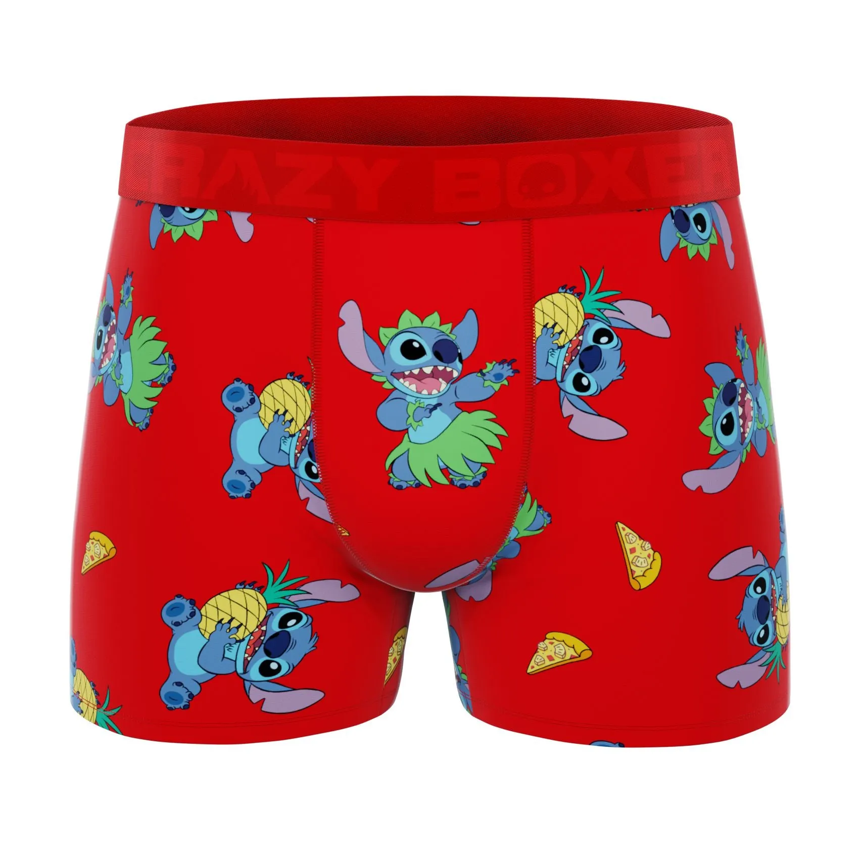 CRAZYBOXER Disney Lilo & Sitch Hawaii Men's Boxer briefs (Creative Packaging)
