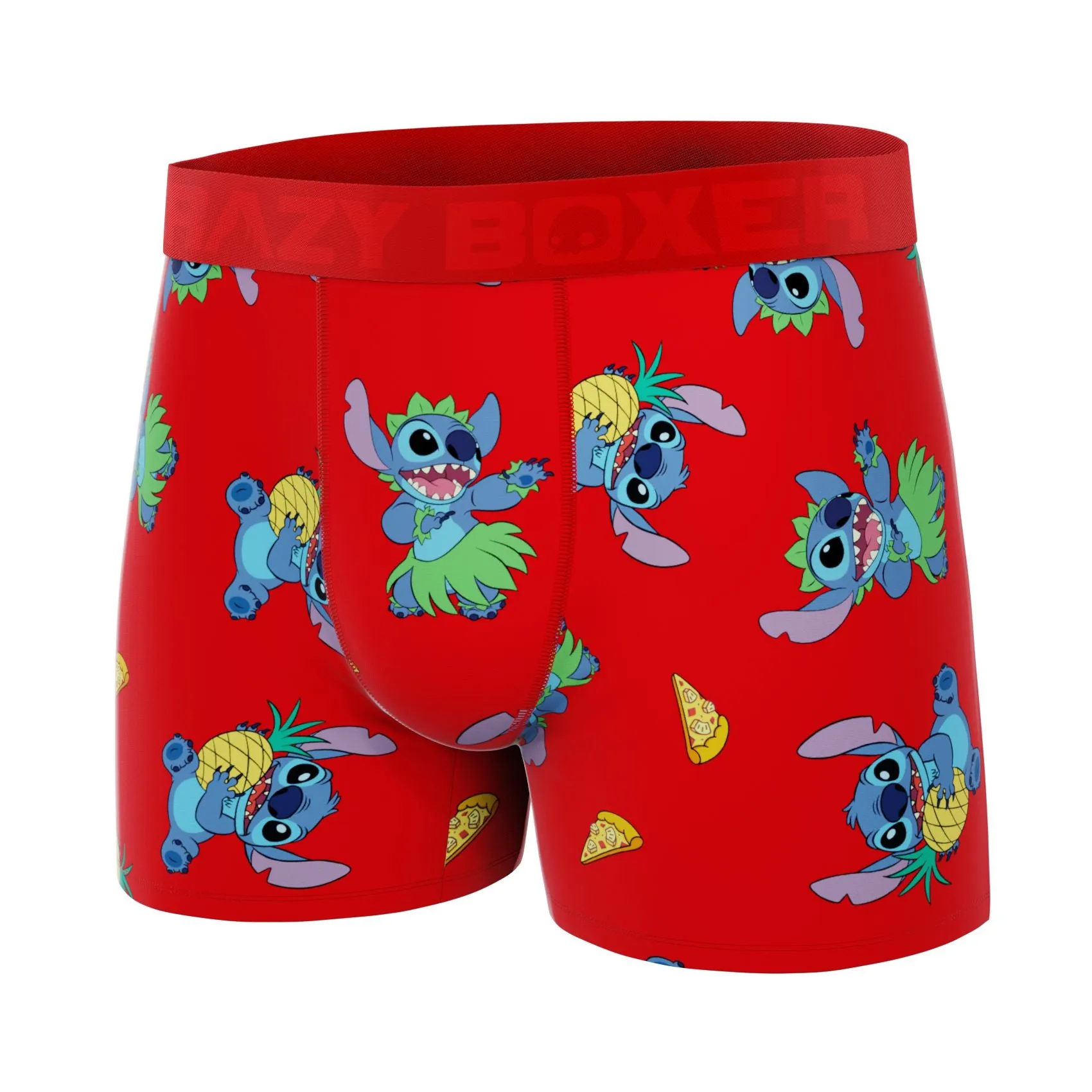 CRAZYBOXER Disney Lilo & Sitch Hawaii Men's Boxer briefs (Creative Packaging)