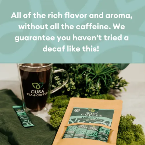Decaf Instant Coffee by Cusa Tea & Coffee