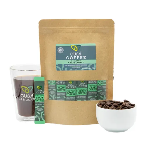 Decaf Instant Coffee by Cusa Tea & Coffee