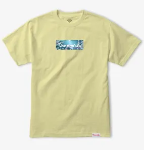 Diamond Supply Flower Box Logo T-Shirt Banana