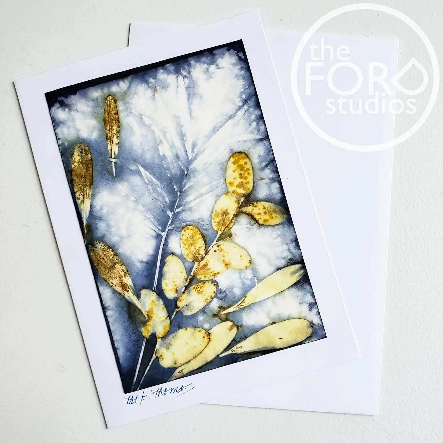 Eco Print Cards by Pat K. Thomas