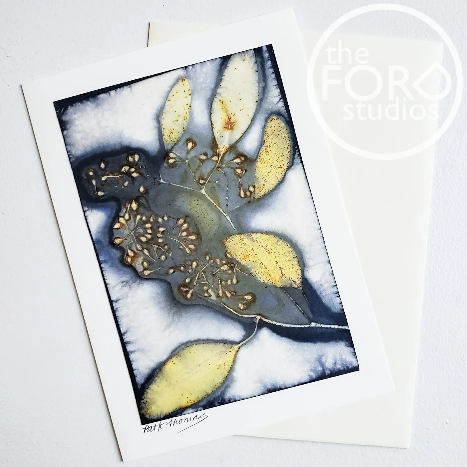Eco Print Cards by Pat K. Thomas