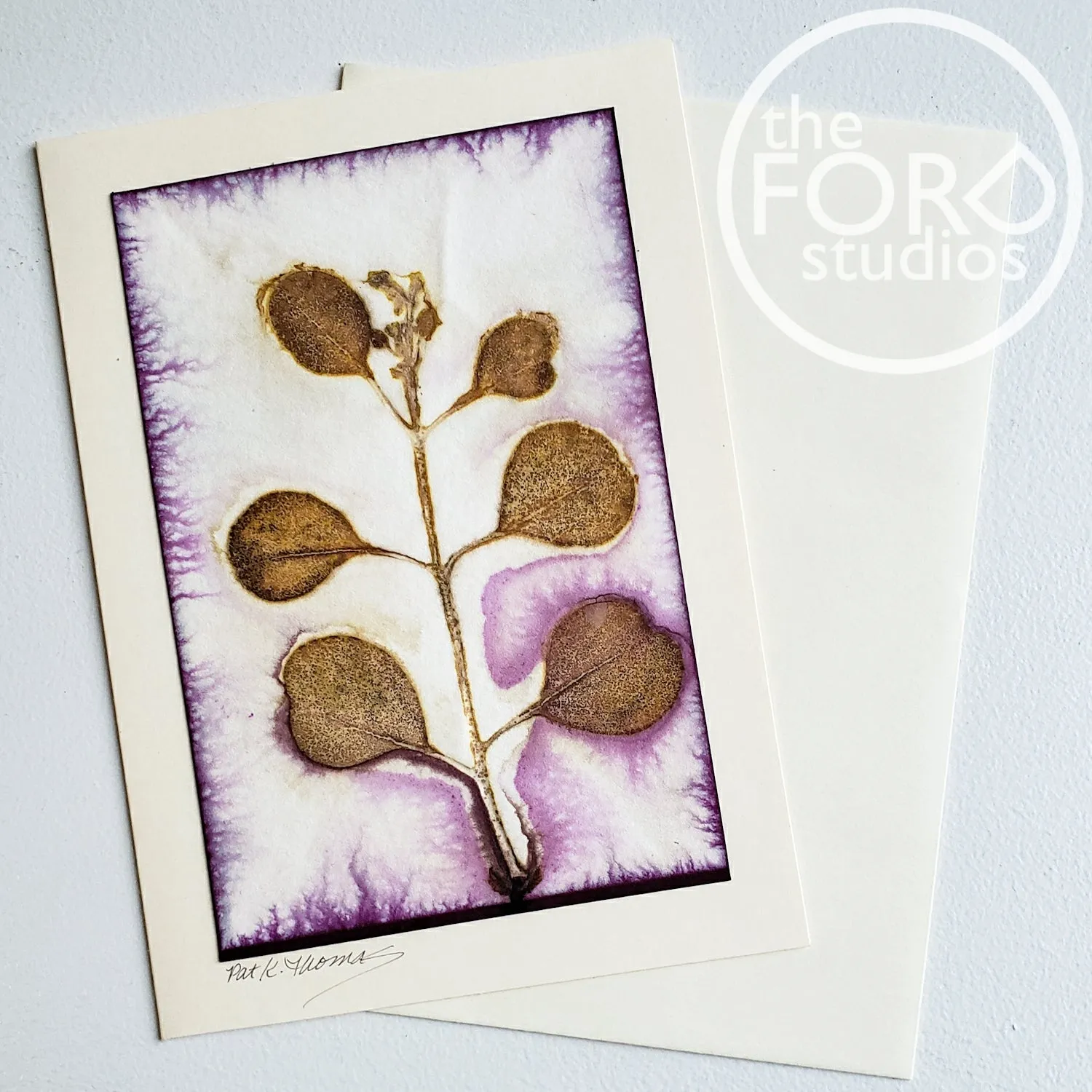Eco Print Cards by Pat K. Thomas