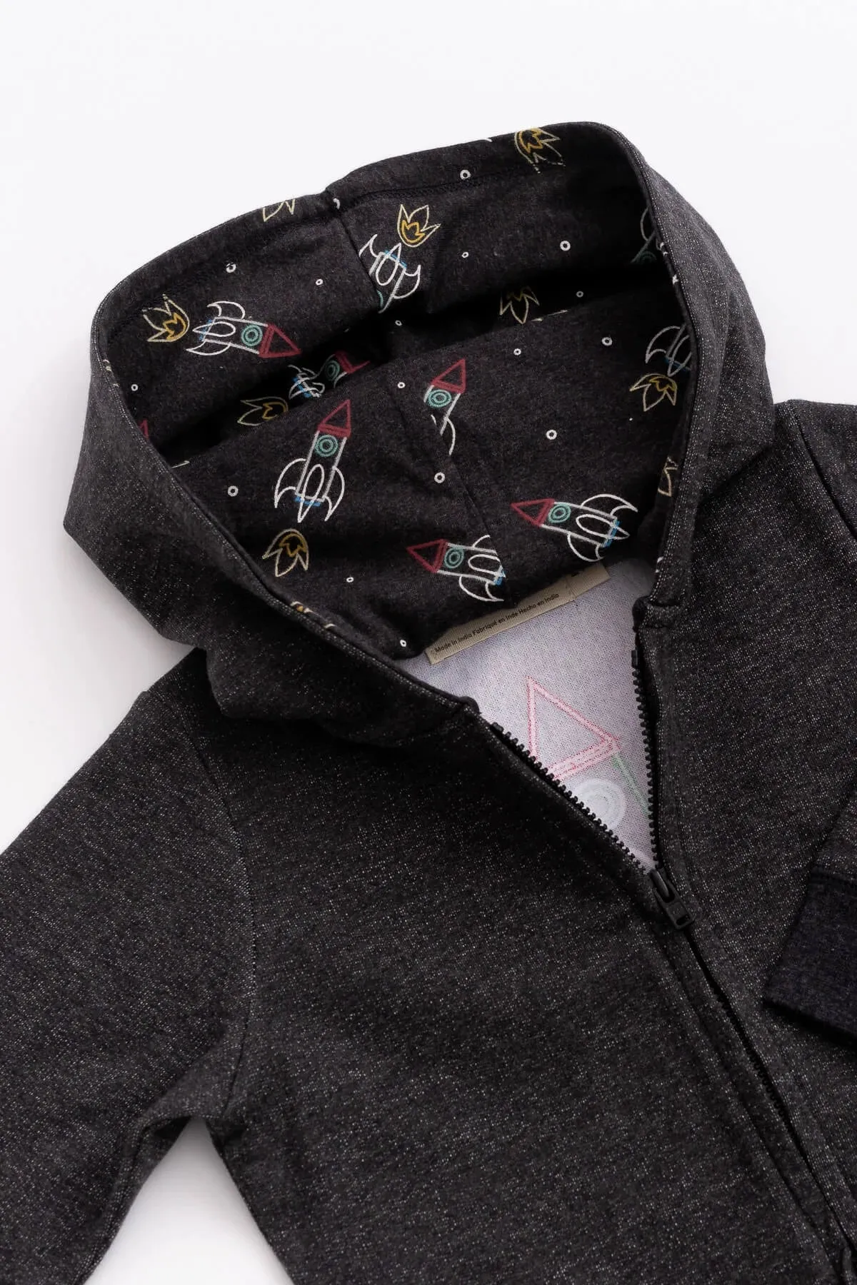 Embroidered Zip-Up Hoodie_Rocket Launch