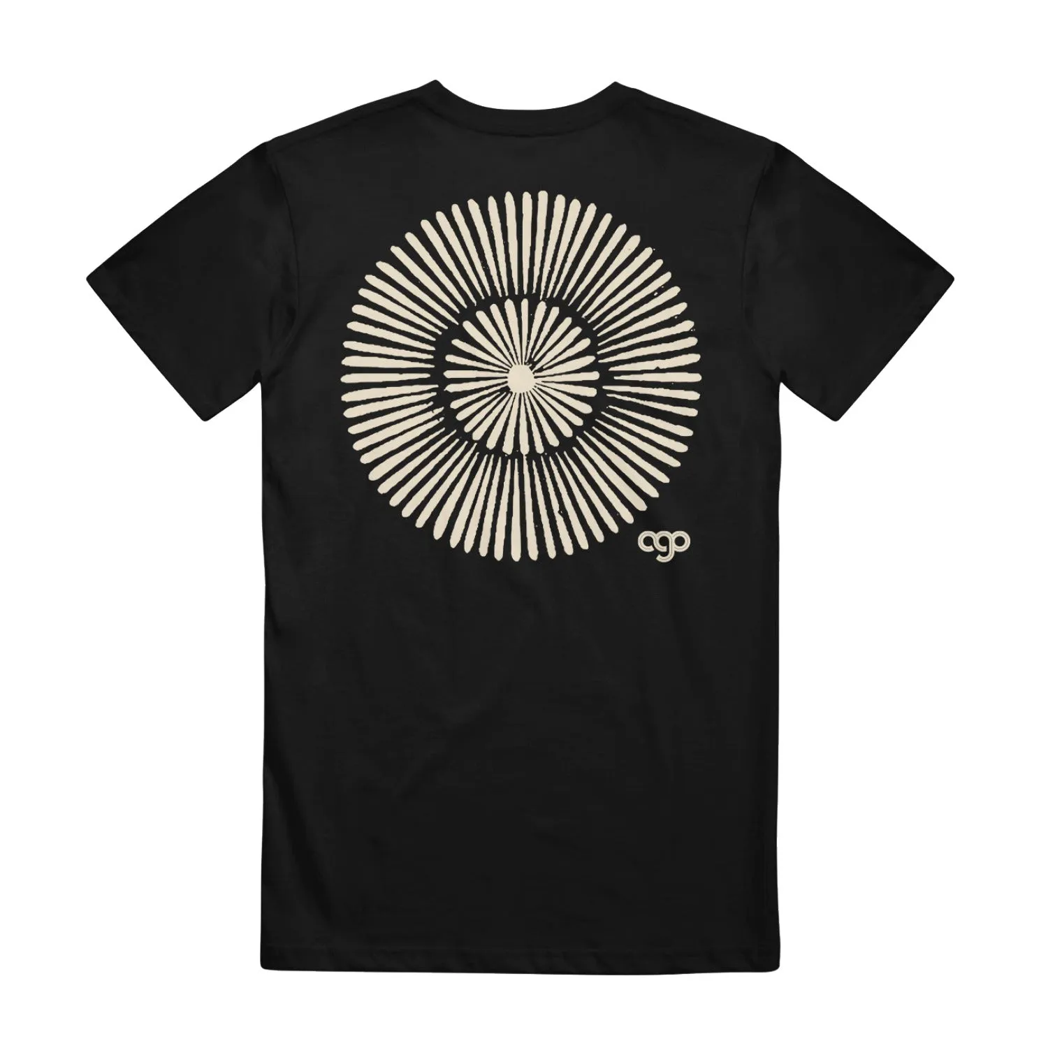 Fire Flower • Black • T-Shirt