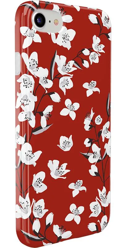 Floral Forest | Red Cherry Blossom Floral Case