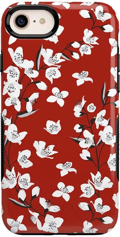 Floral Forest | Red Cherry Blossom Floral Case