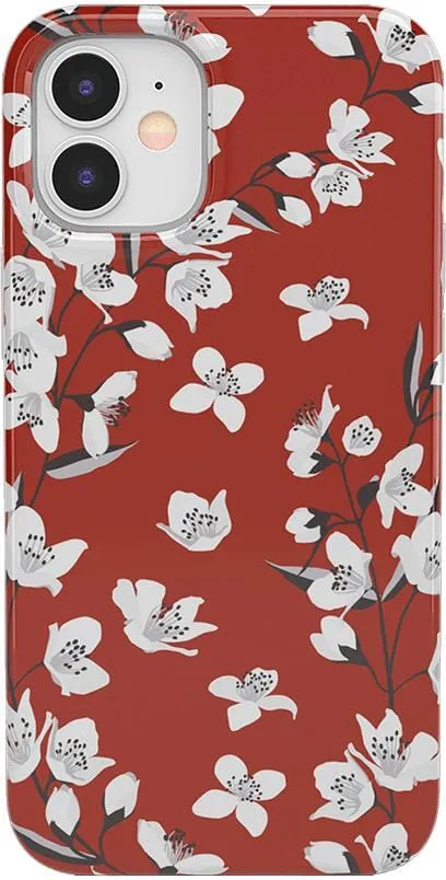 Floral Forest | Red Cherry Blossom Floral Case