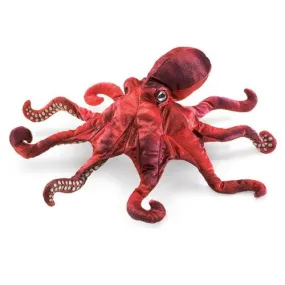 Folkmanis Red Octopus Puppet