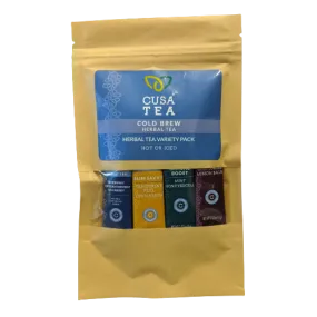 Herbal Variety Pack by Cusa Tea & Coffee