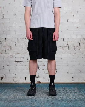 HOMME PLISSÉ ISSEY MIYAKE Pleats June Cargo Short Black