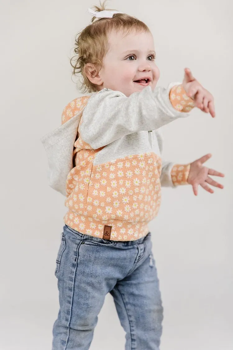 Kids HalfZip Hoodie - Hey Clementine