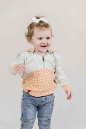 Kids HalfZip Hoodie - Hey Clementine