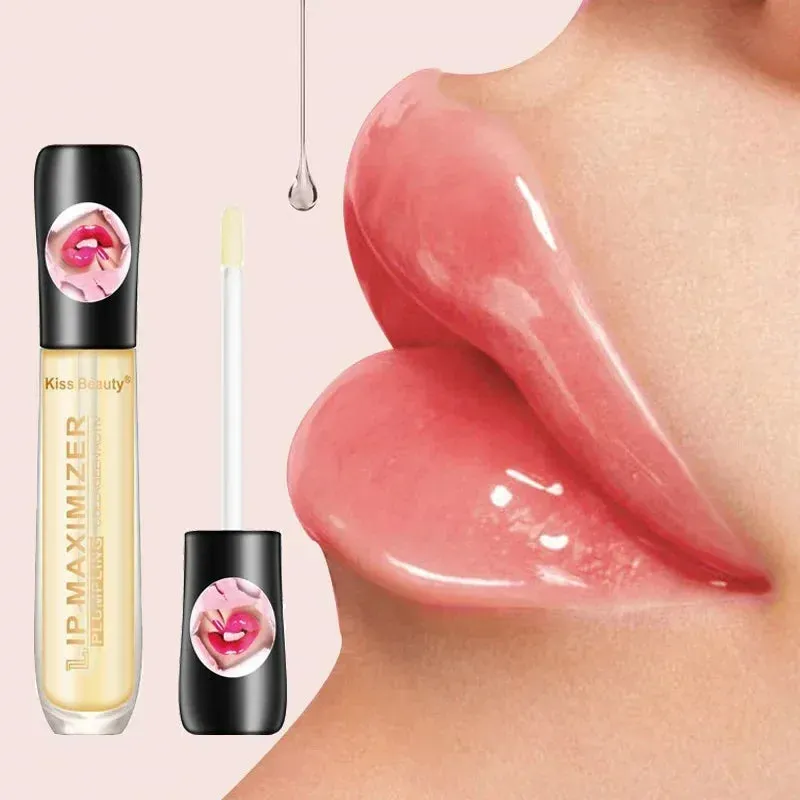 Lip Volumising Oil Lips Plumping Essence Moisturizing Lip Plumper Gloss Repairing Reduce Fine Lines Lip Enhancer Liquid Makeup