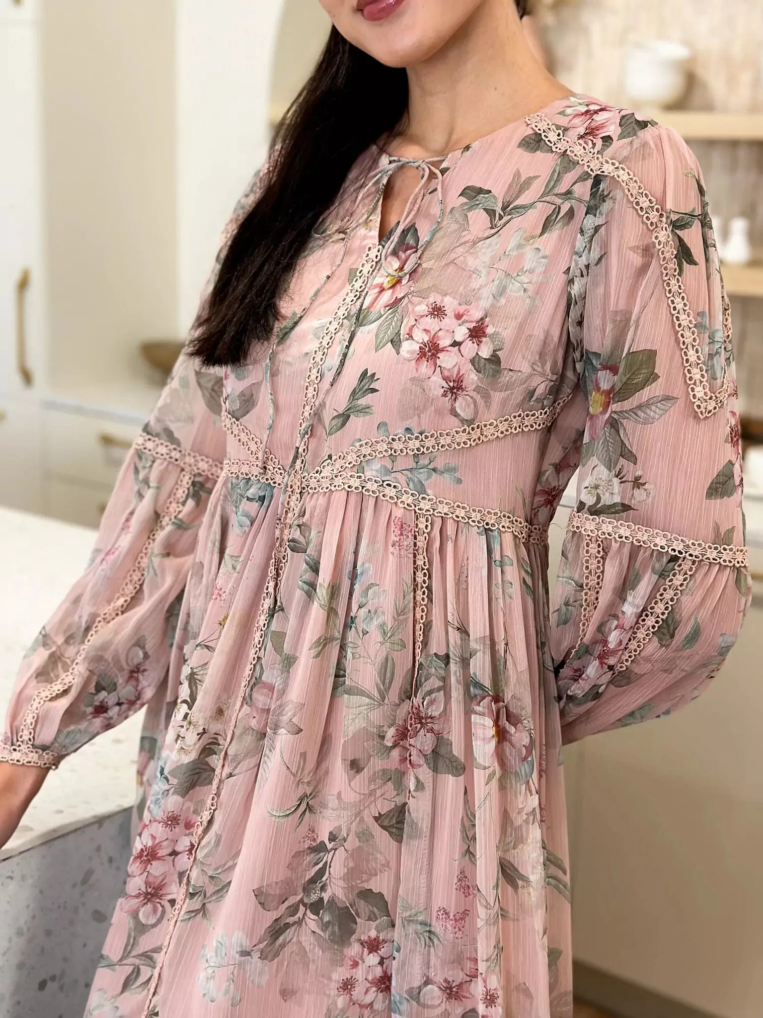 Mirula Long Floral Dress