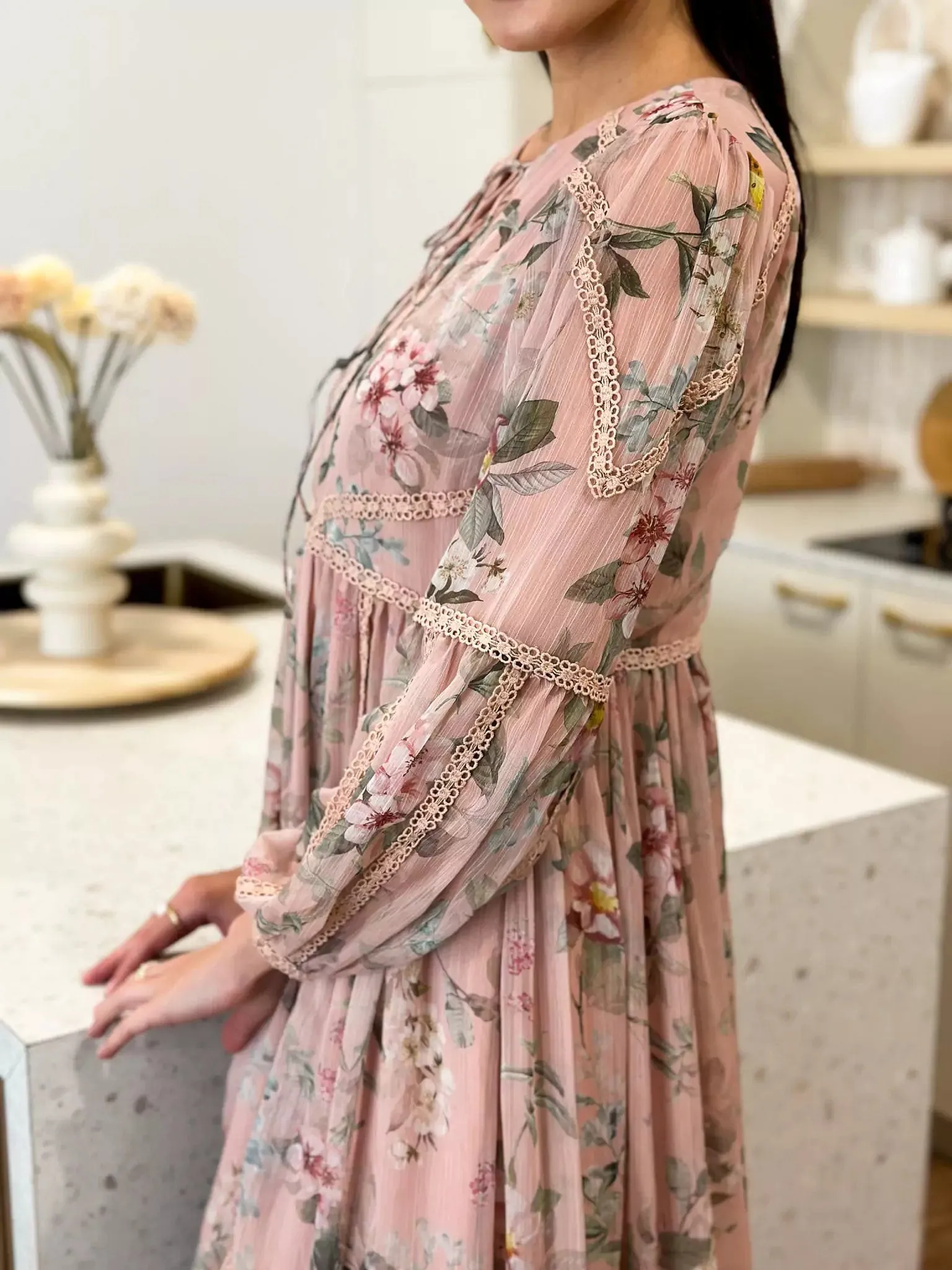 Mirula Long Floral Dress