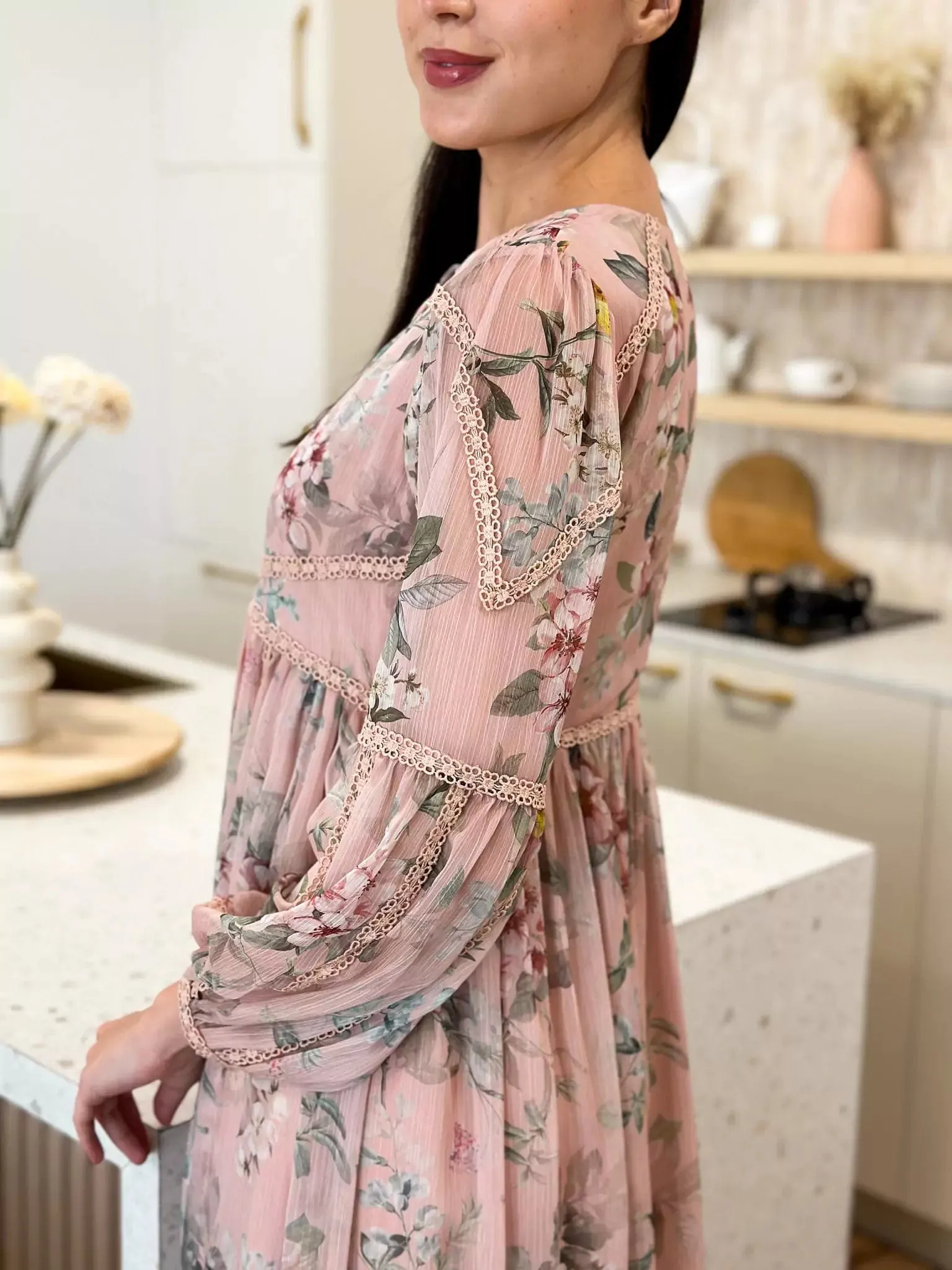 Mirula Long Floral Dress