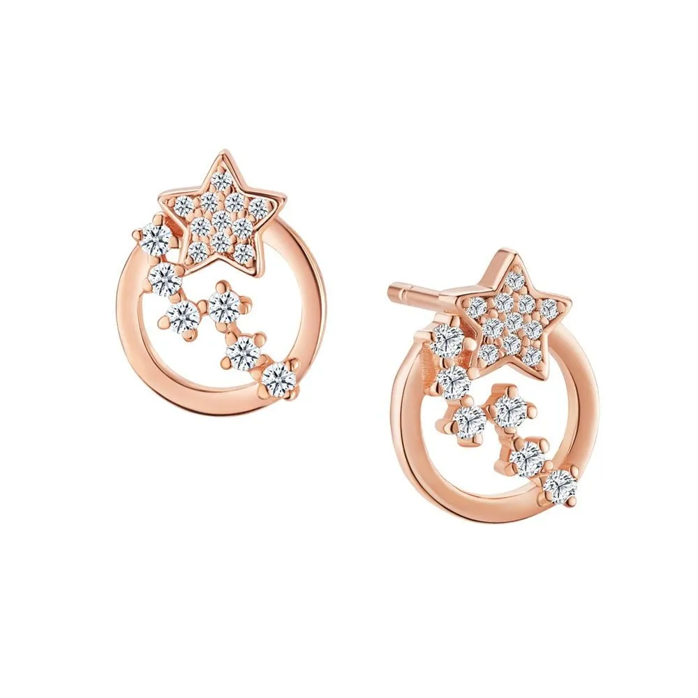 Moissanite Stars In The Sky Earrings