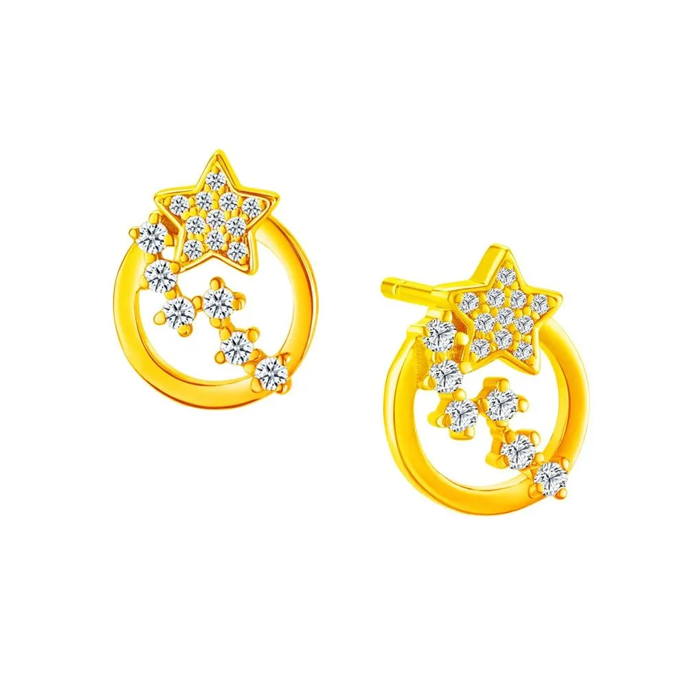 Moissanite Stars In The Sky Earrings