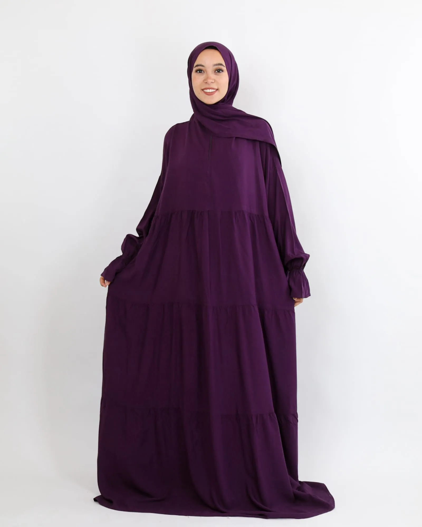 Plain Viscose Isdal Dress