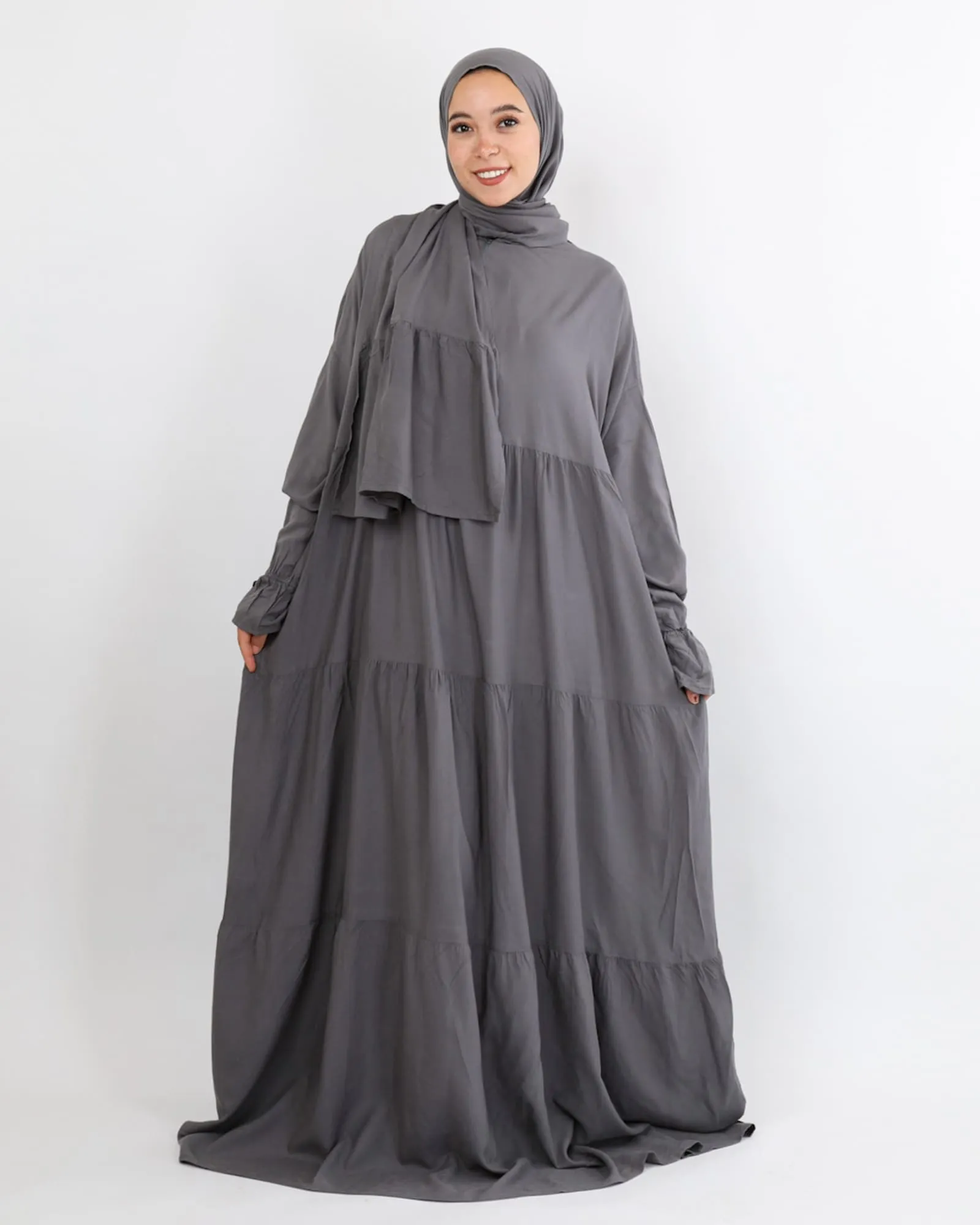 Plain Viscose Isdal Dress