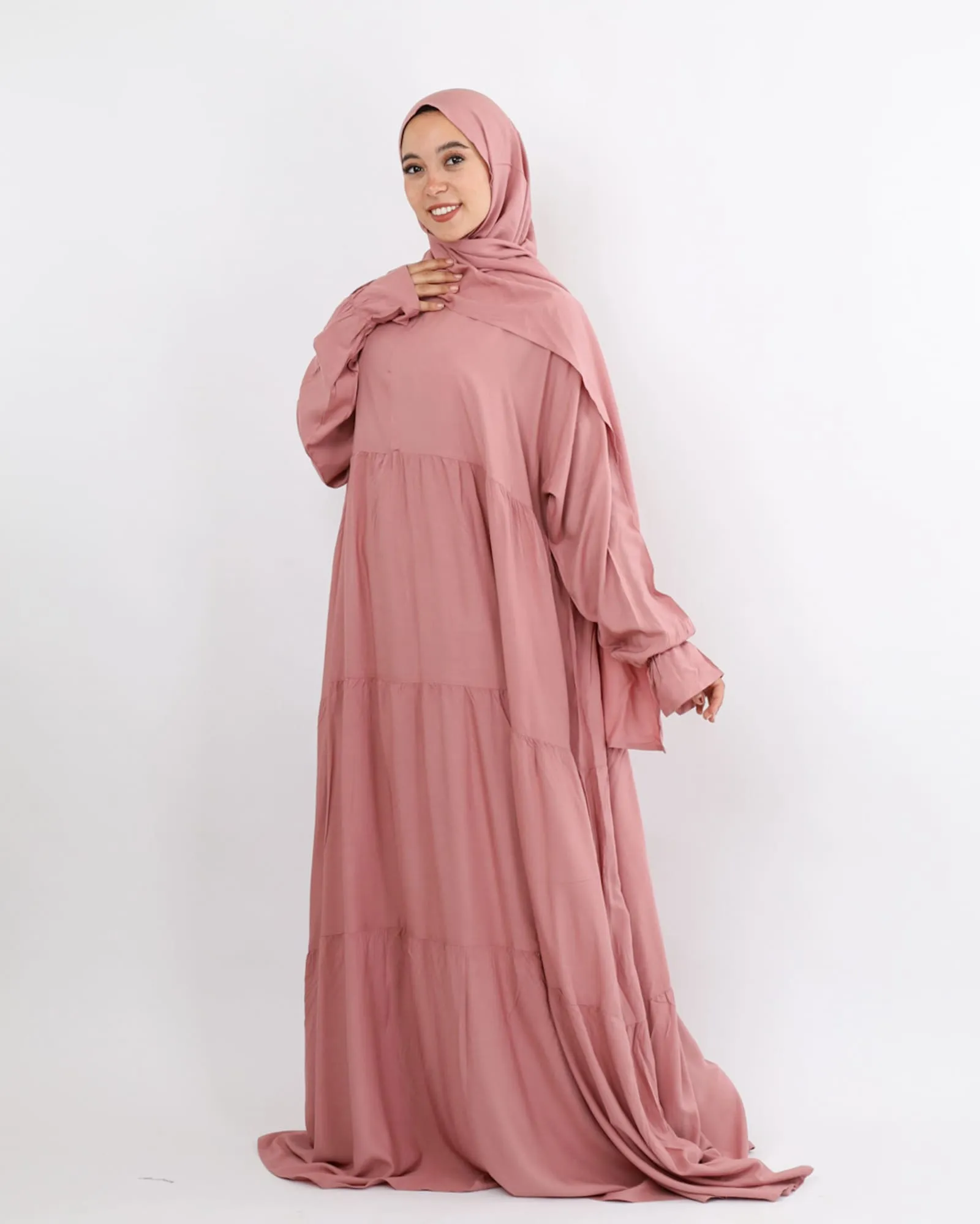 Plain Viscose Isdal Dress