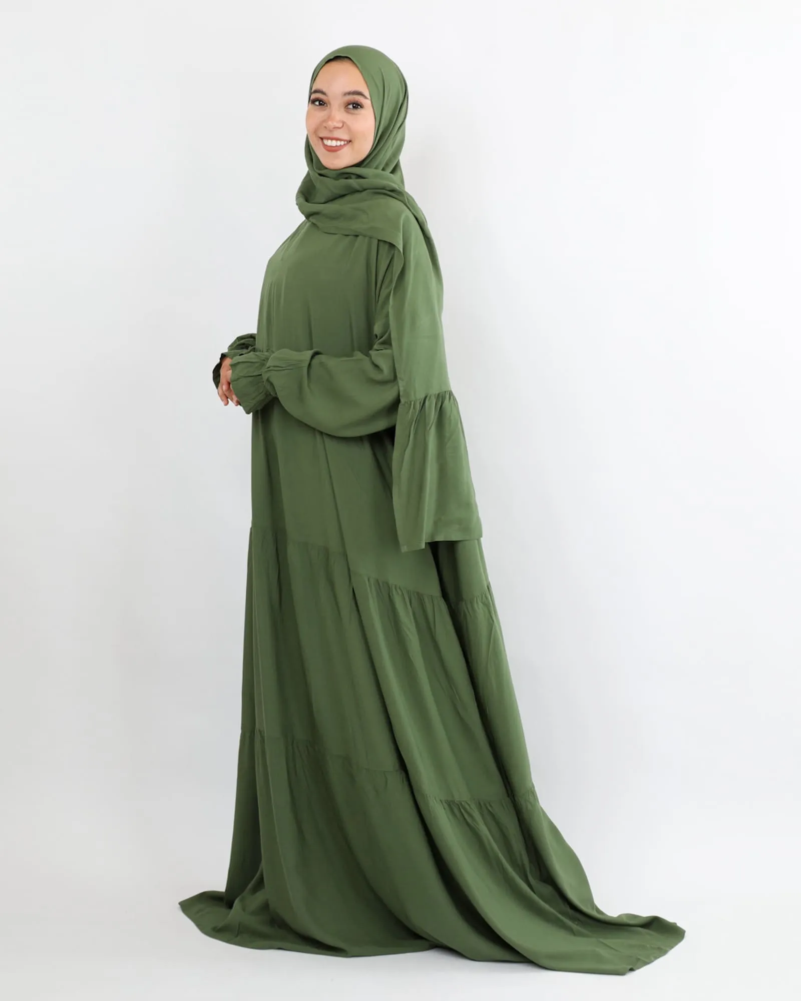 Plain Viscose Isdal Dress
