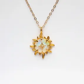 "You Are My Forever Sun, Moon & Star" Pendant