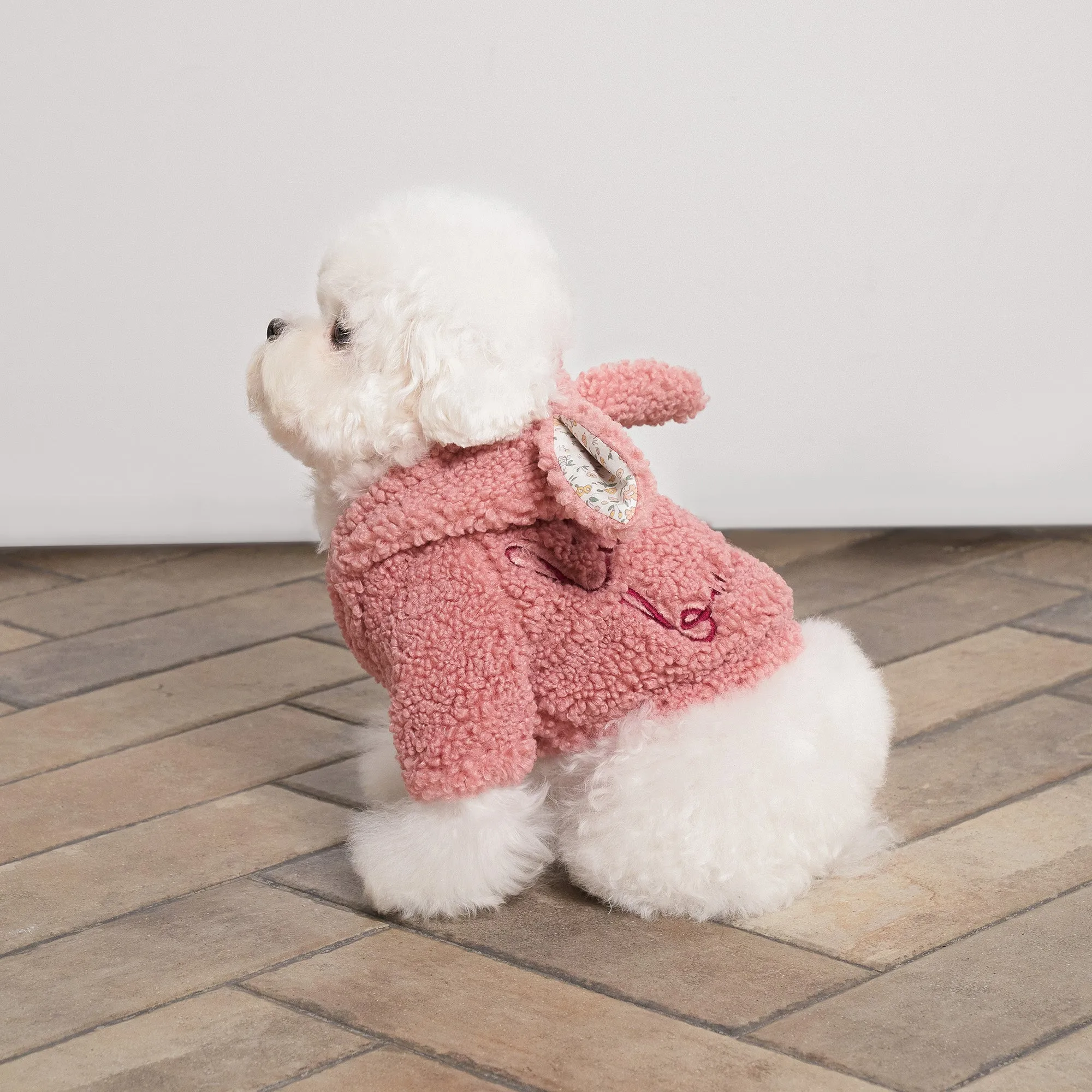Rabbit Hood Jacket - Beige