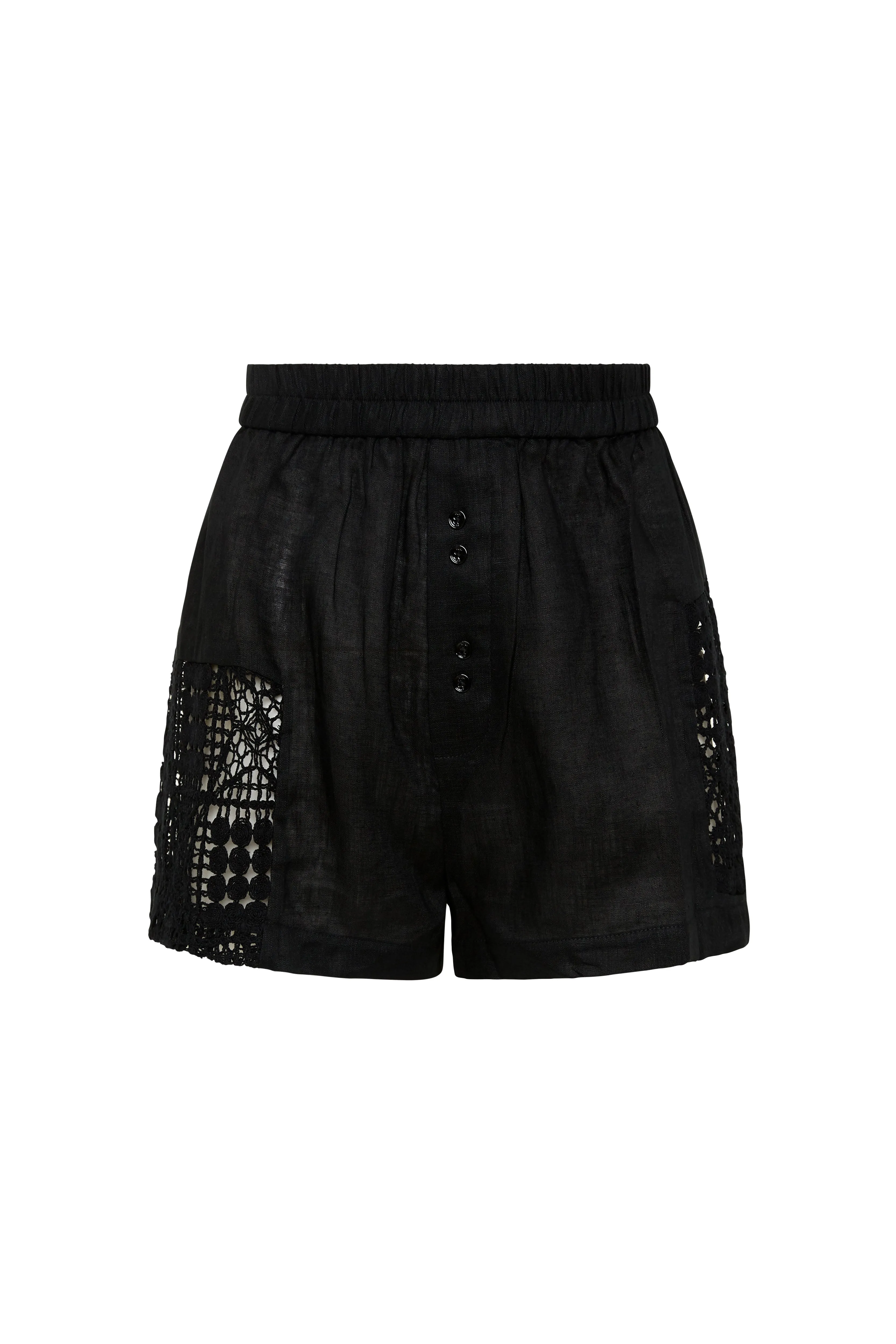 Rayure Patchwork Short