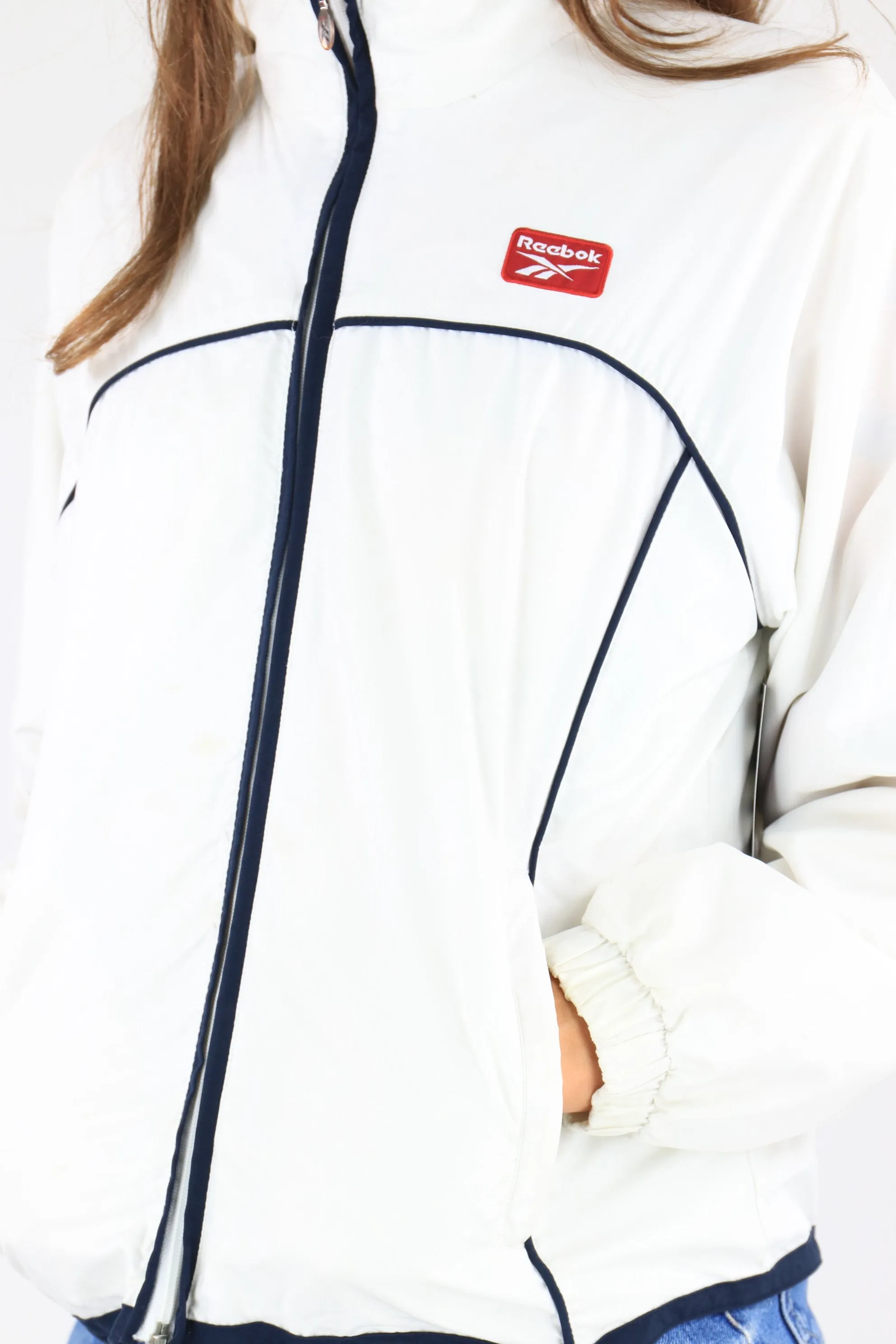 Reebok Shell Suit White Large