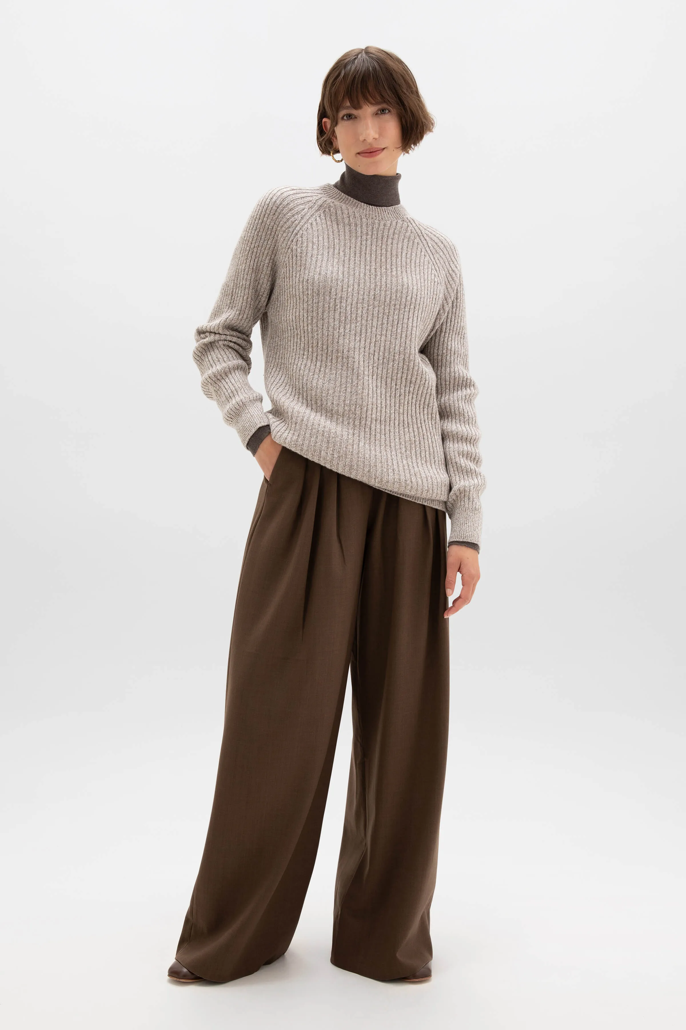 Ribbed Cashmere Jumper