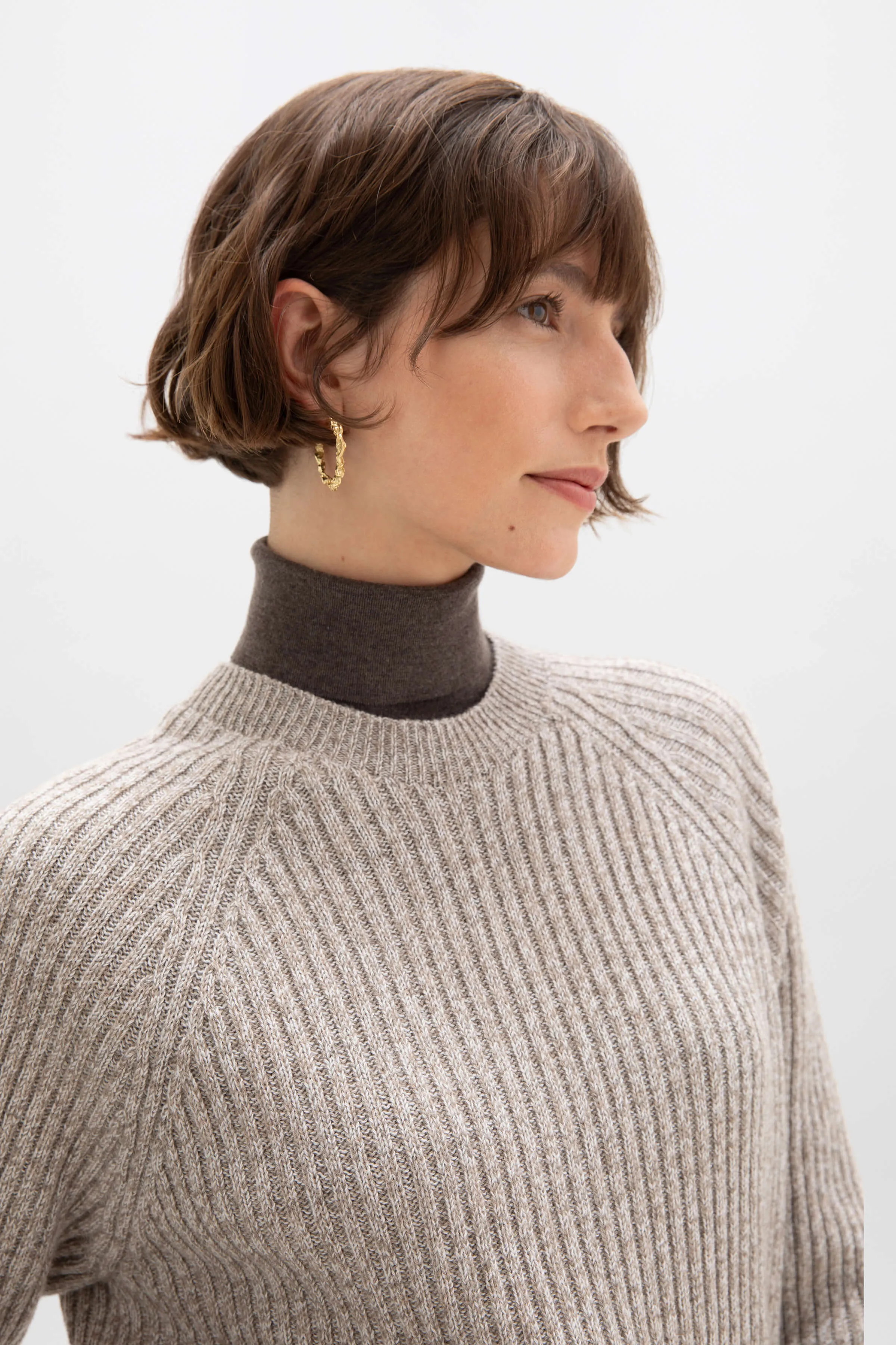 Ribbed Cashmere Jumper