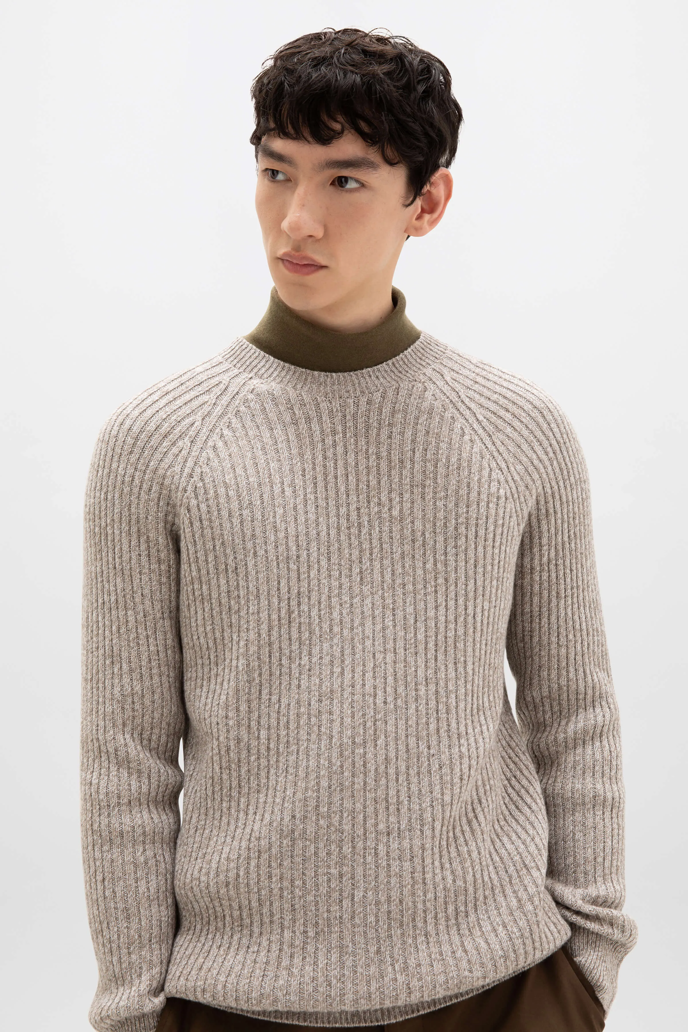 Ribbed Cashmere Jumper