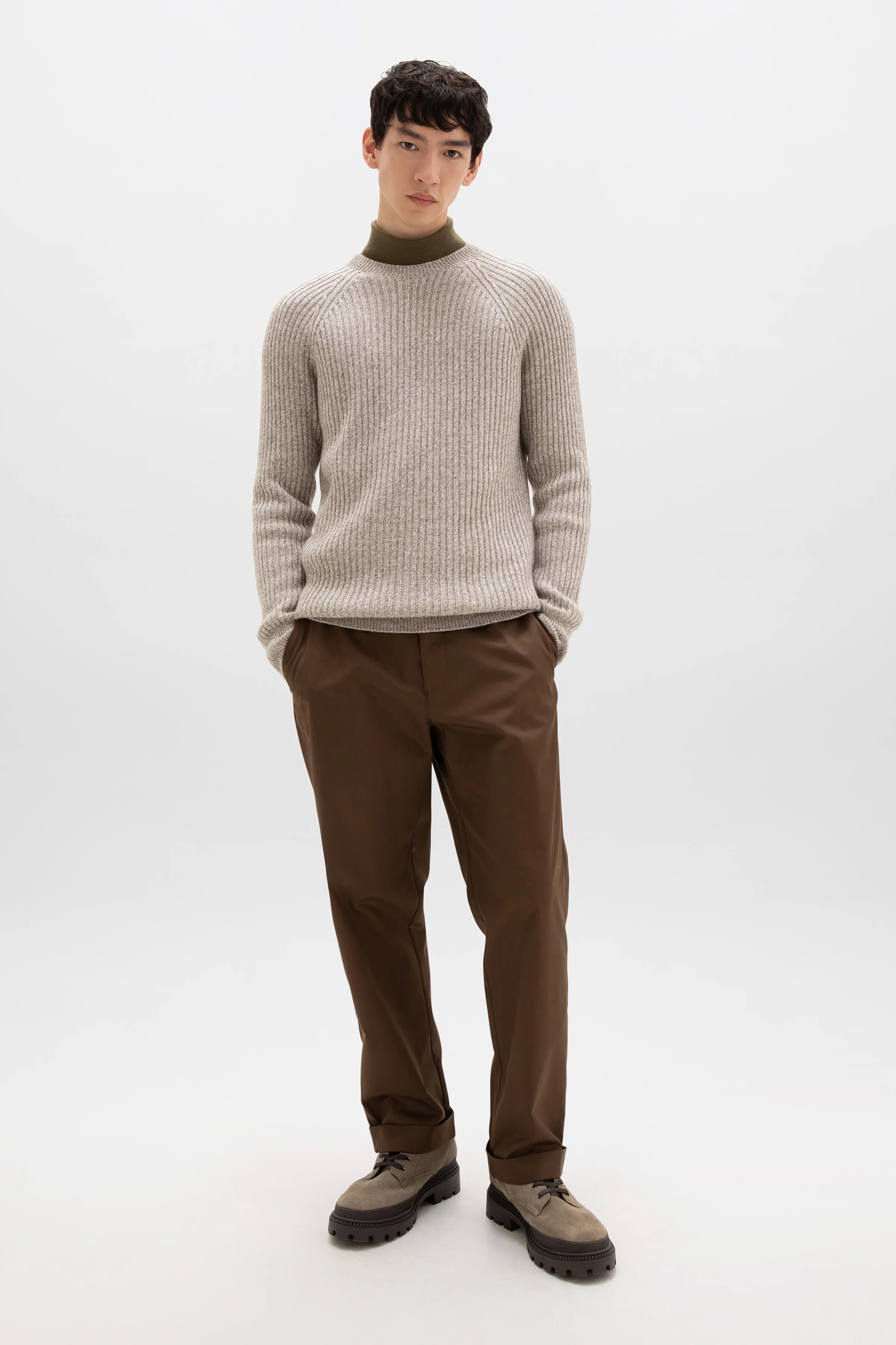 Ribbed Cashmere Jumper