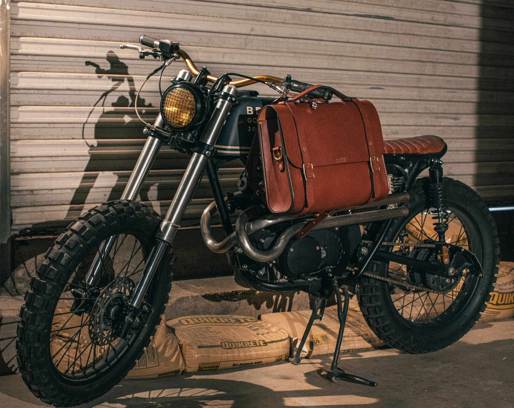 Scratch and Dent Porter Satchel // Medium Brown