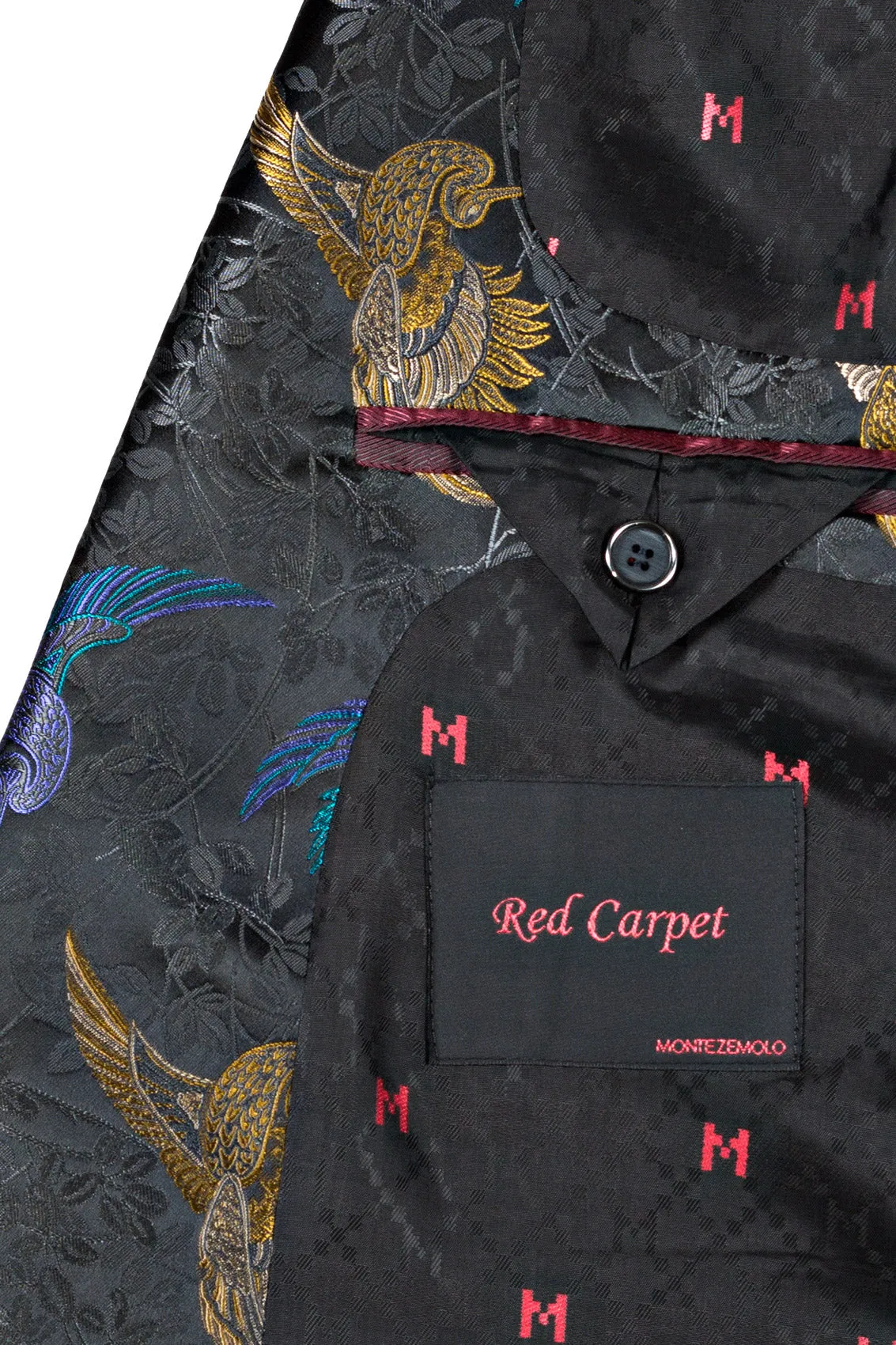 Silkbird Brocade Red Carpet Jacket