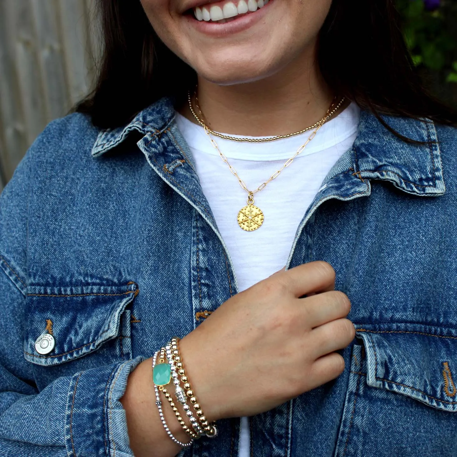Star Paperclip Necklace