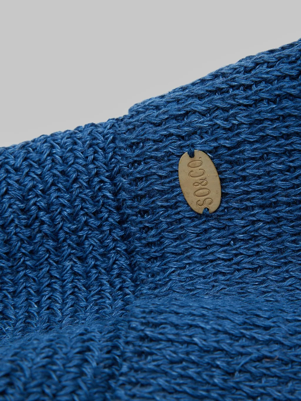Stevenson Overall Co. Linen Watch Cap Indigo