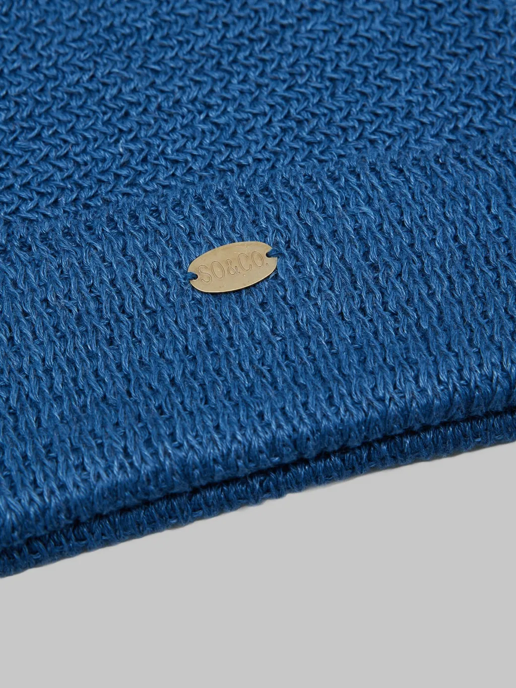 Stevenson Overall Co. Linen Watch Cap Indigo