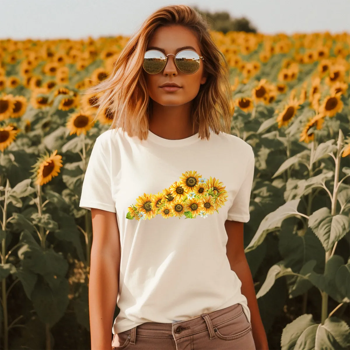 The Kentucky Sunflower Tee